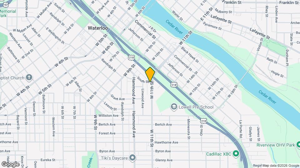 1324 South St Map and Location Details