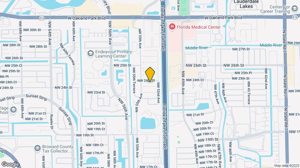 5315 NW 23rd St Map and Location Details