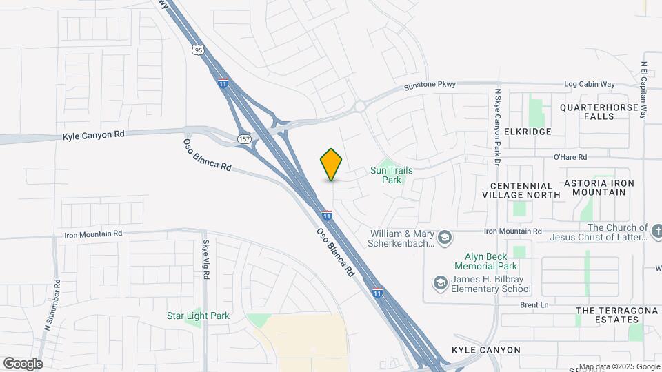 9489 Sky Pointe Dr Map and Location Details