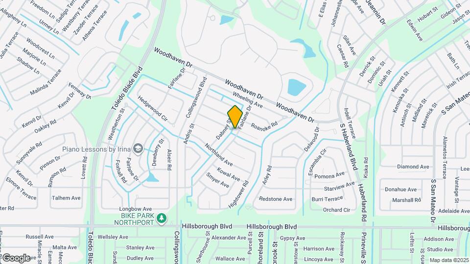 4661 Fairlane Dr Map and Location Details