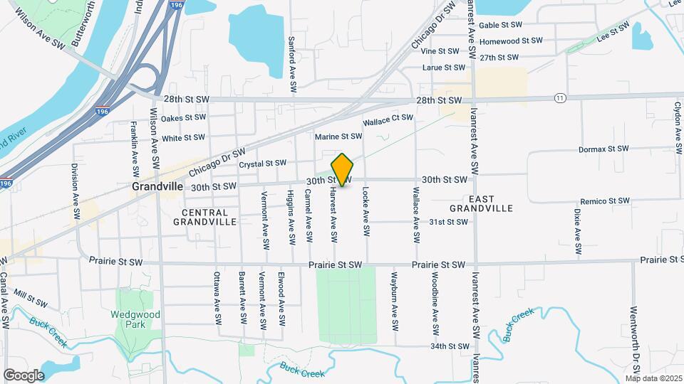 3026 Harvest Ave SW Map and Location Details