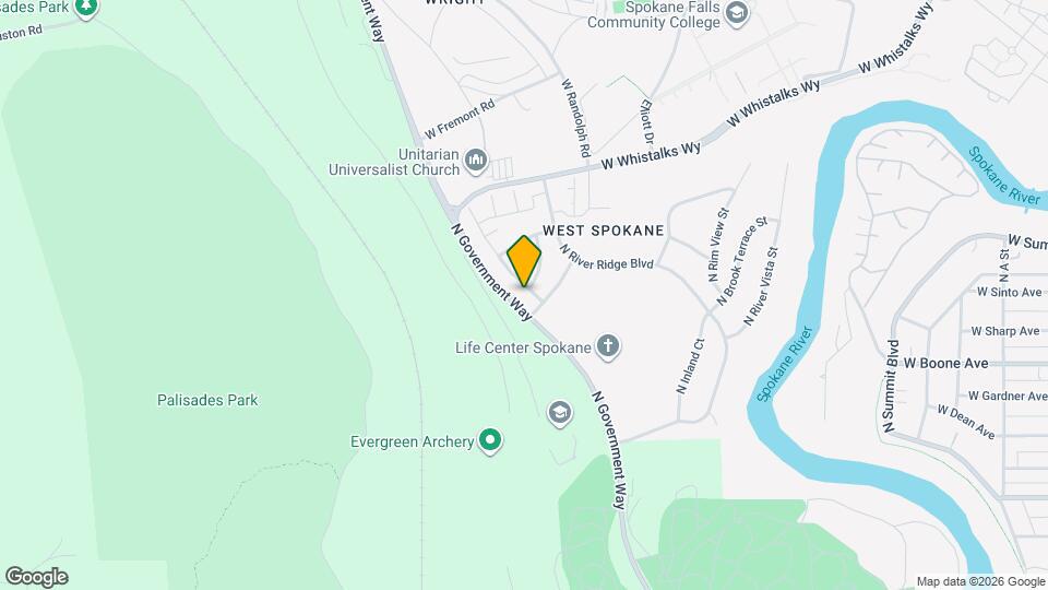 1327 N Rogue River St Map and Location Details