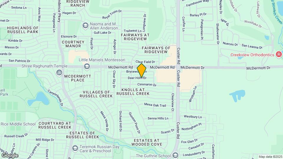 2440 Deer Horn Dr Map and Location Details