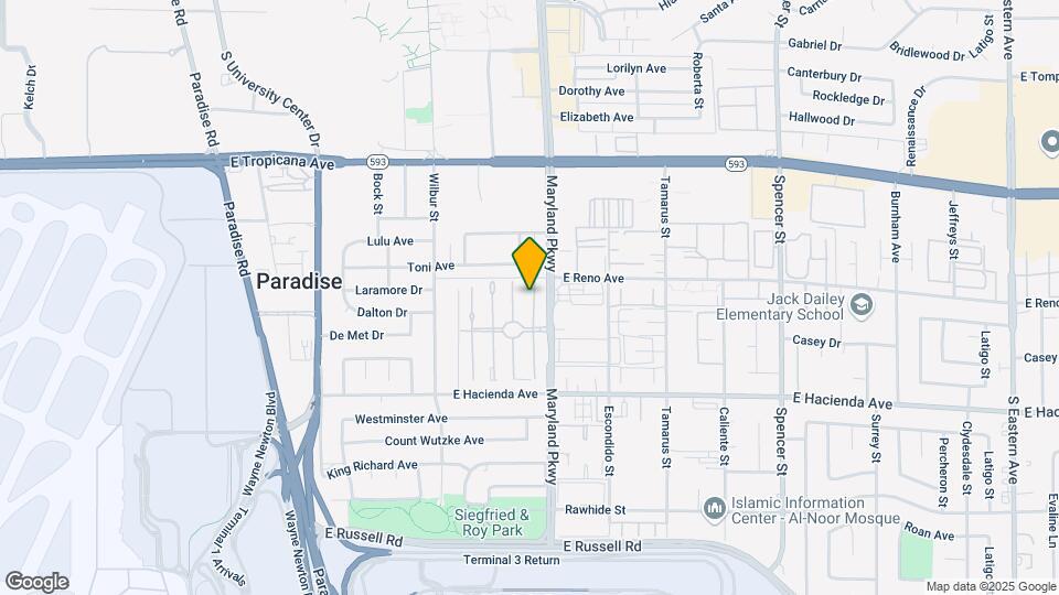 1854 N Decatur Blvd Mapa y Detalles de la Ubicación