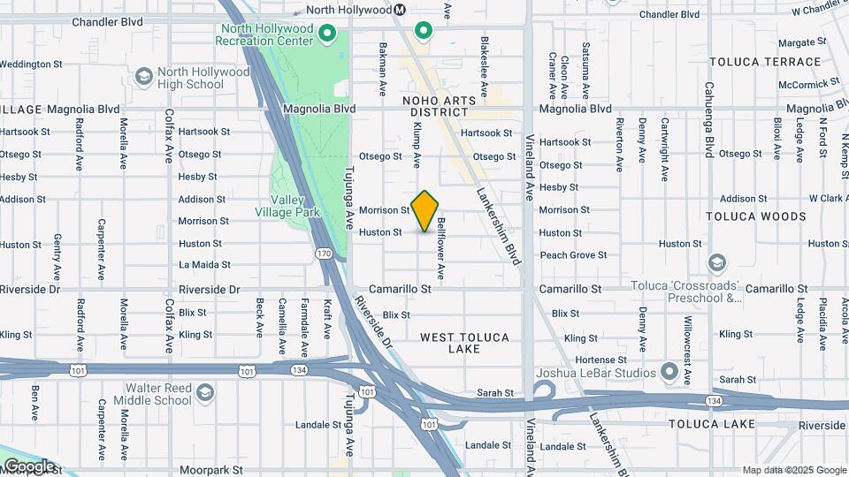 11224 Huston St, Unit 5 Map and Location Details