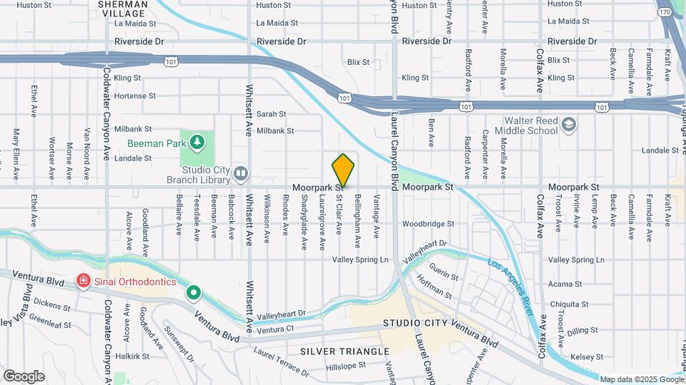 Moorpark Apartments Mapa y Detalles de la Ubicación