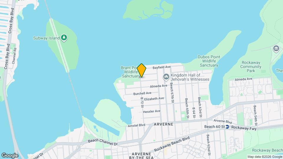 628 Beach St, Unit 1 Map and Location Details