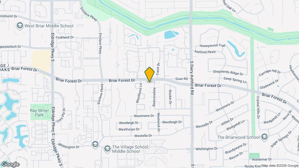 1516 Beaconshire Map and Location Details