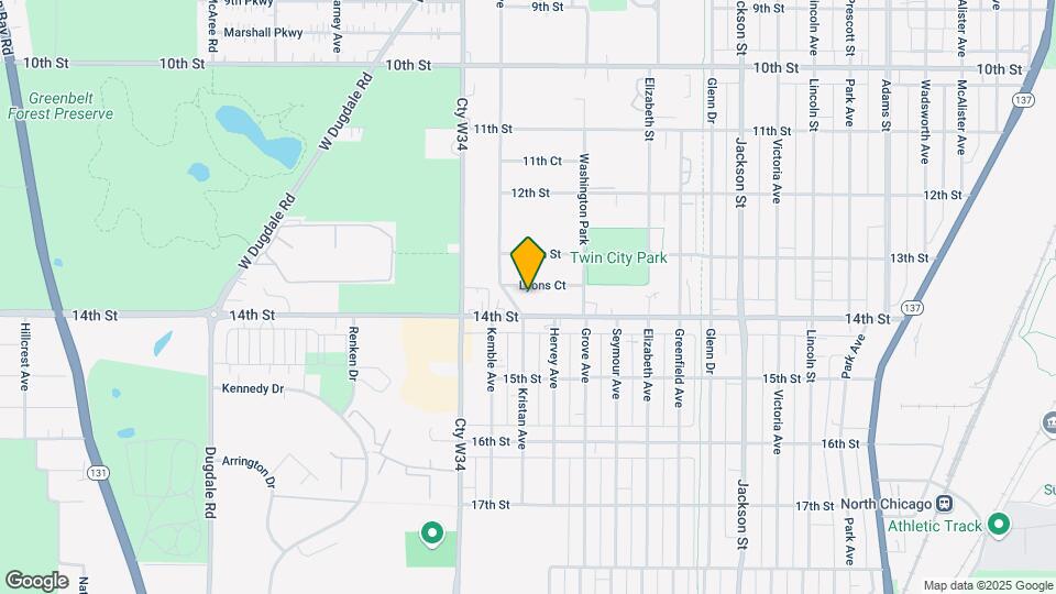 1705 Lyons Ct Map and Location Details