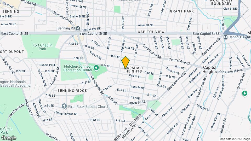 5025 C St SE Mapa y Detalles de la Ubicación