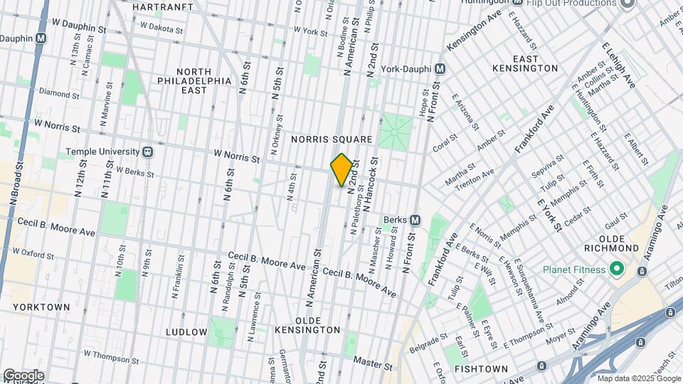 1931 N Philip St Map and Location Details