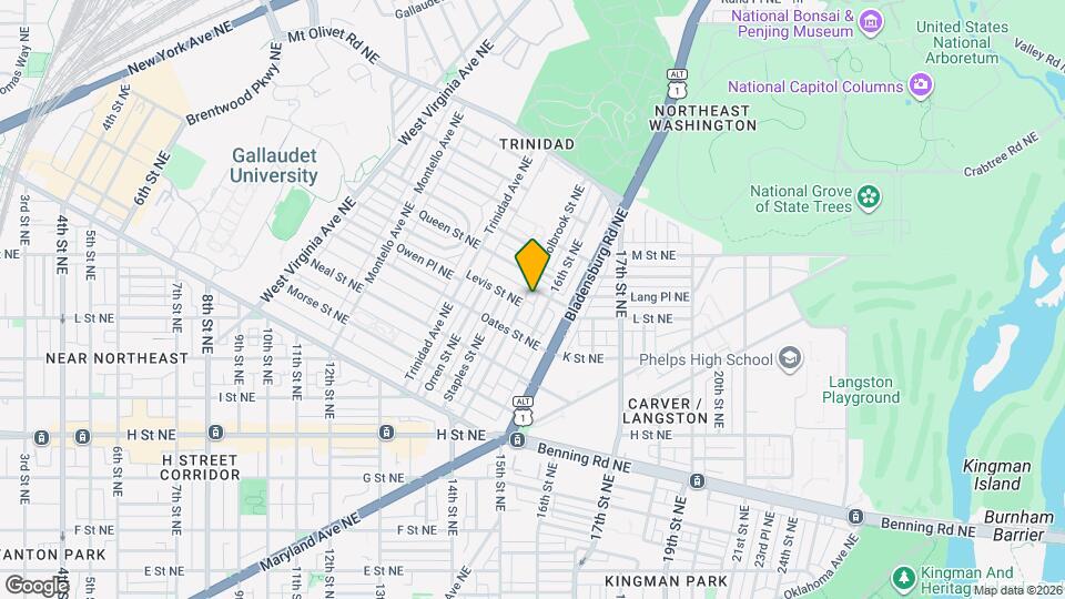 1453 Holbrook St NE Map and Location Details