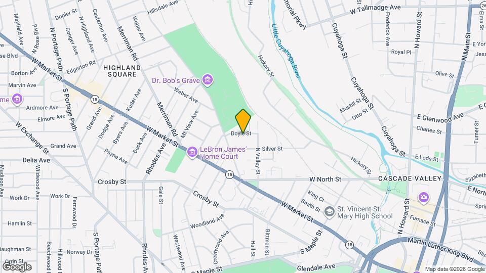 390 Doyle St Map and Location Details