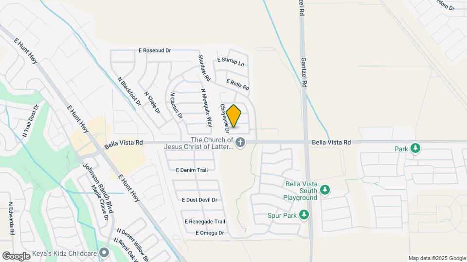 1398 E Mayfield Dr Map and Location Details