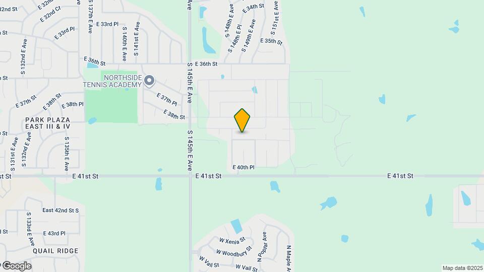 14639 E 39th Pl Map and Location Details