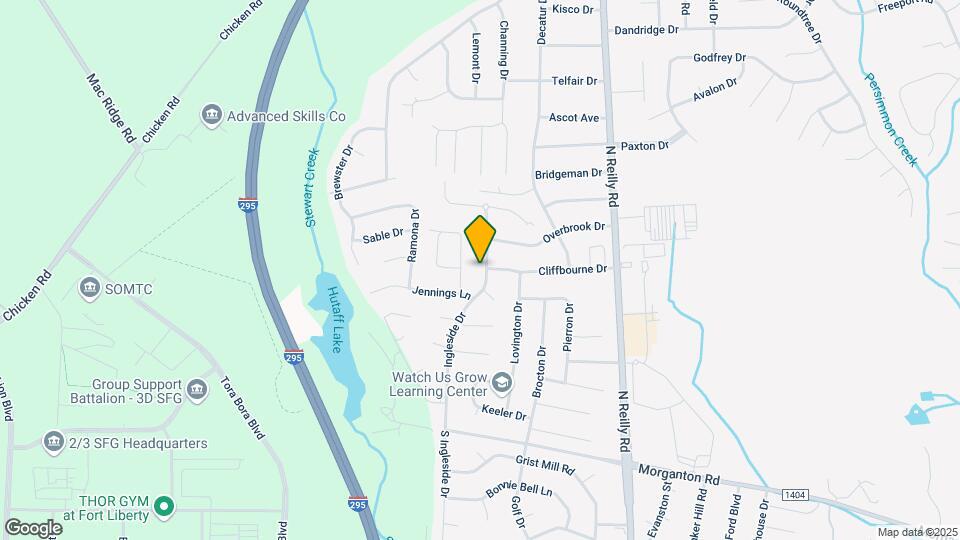 219 Ingleside Dr Map and Location Details