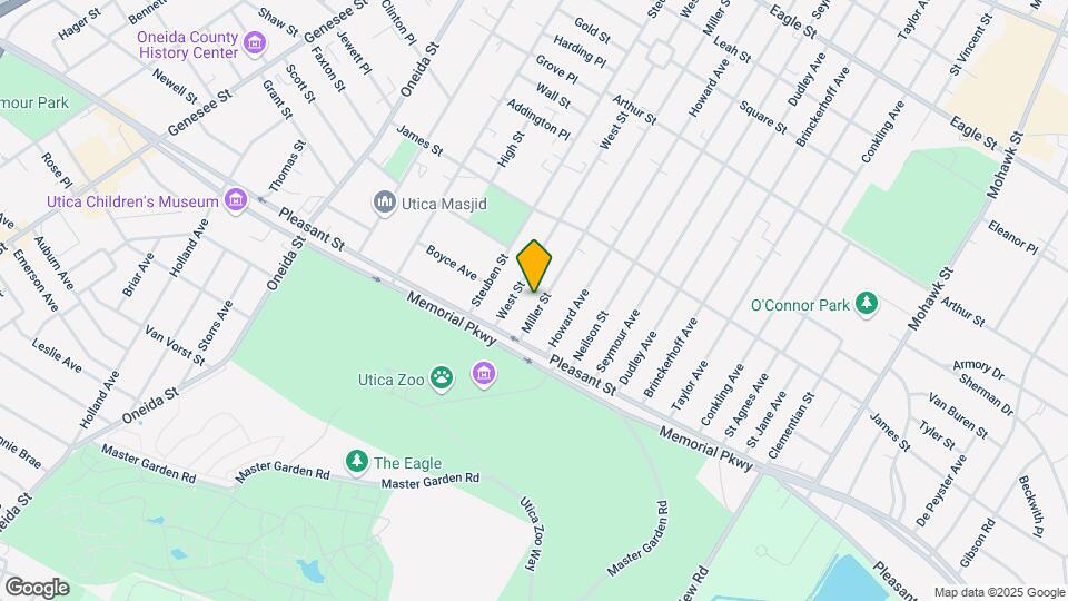 1654 Miller St Mapa y Detalles de la Ubicación