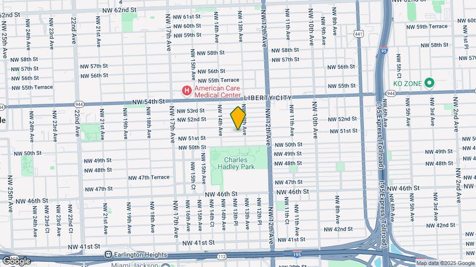1325 NW 51st St Map and Location Details