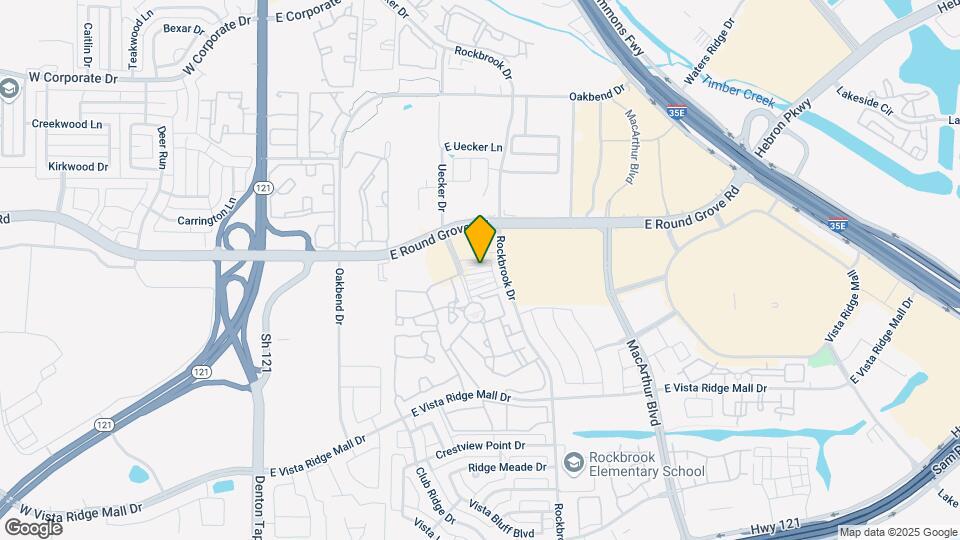 2500 Rockbrook Dr-Unit -1 Map and Location Details