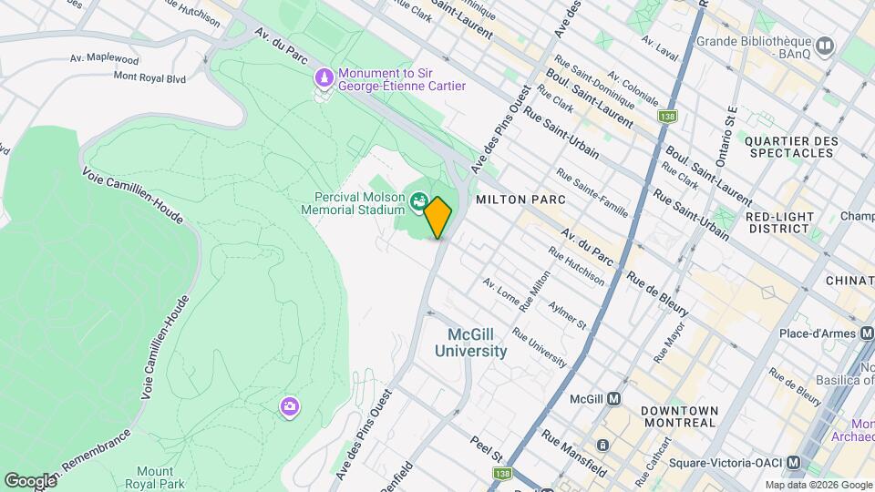 455-551 O Des Pins Av Map and Location Details