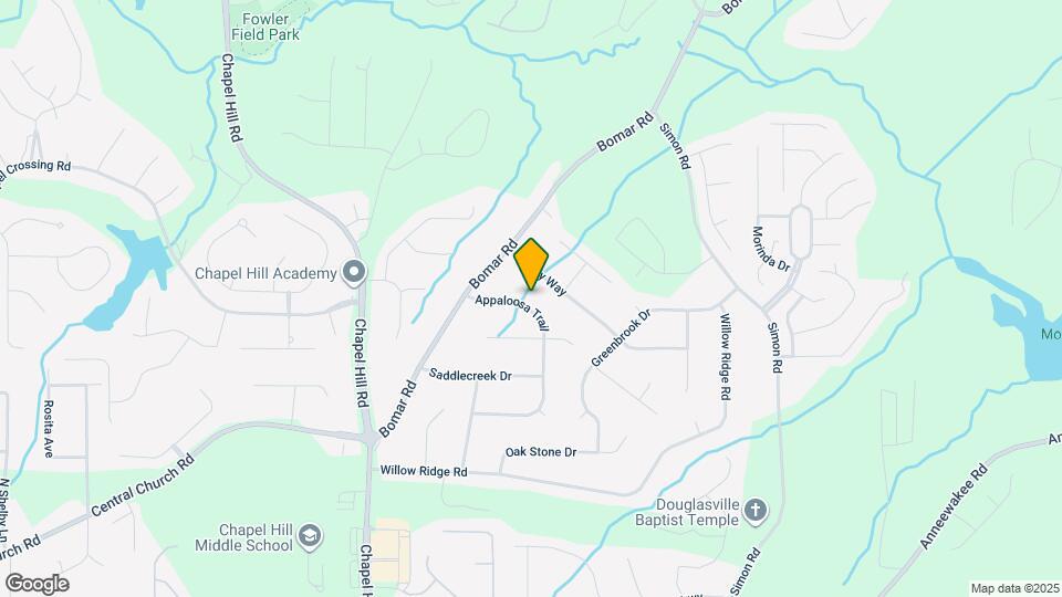 3866 Appaloosa Trail Map and Location Details