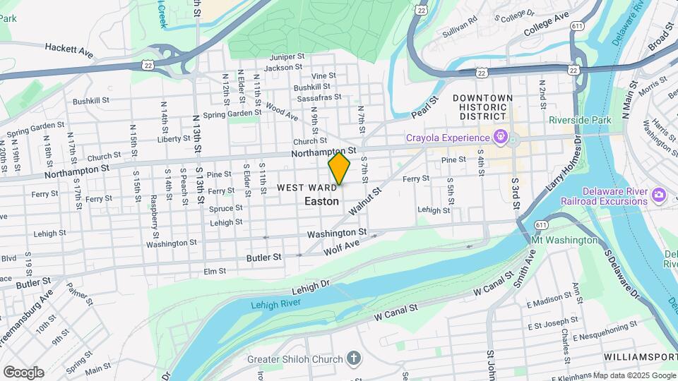 806 Ferry St Map and Location Details