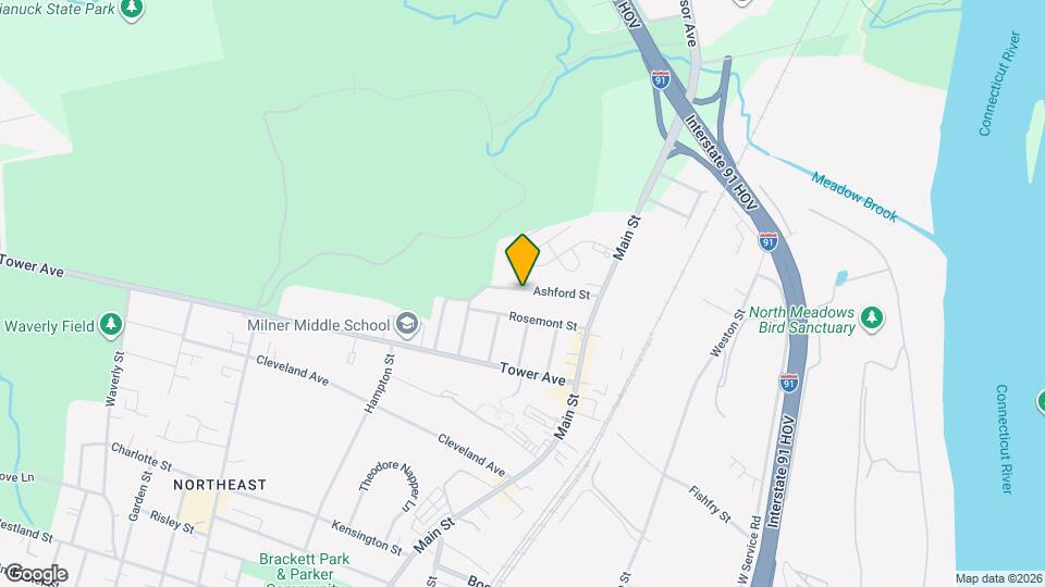 63 Ashford St Map and Location Details