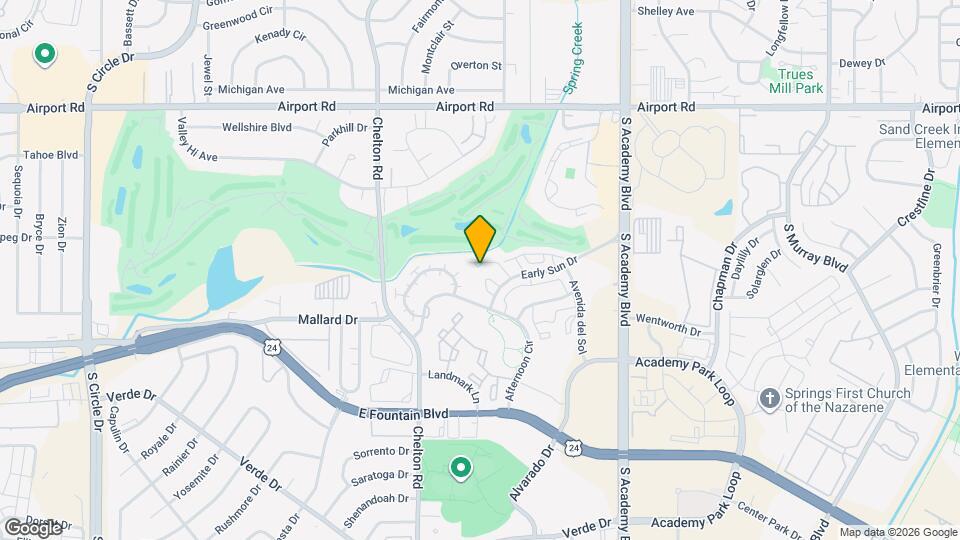 3441 Atlantic Dr Map and Location Details