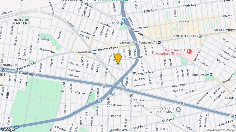 41-42 66th St Map and Location Details