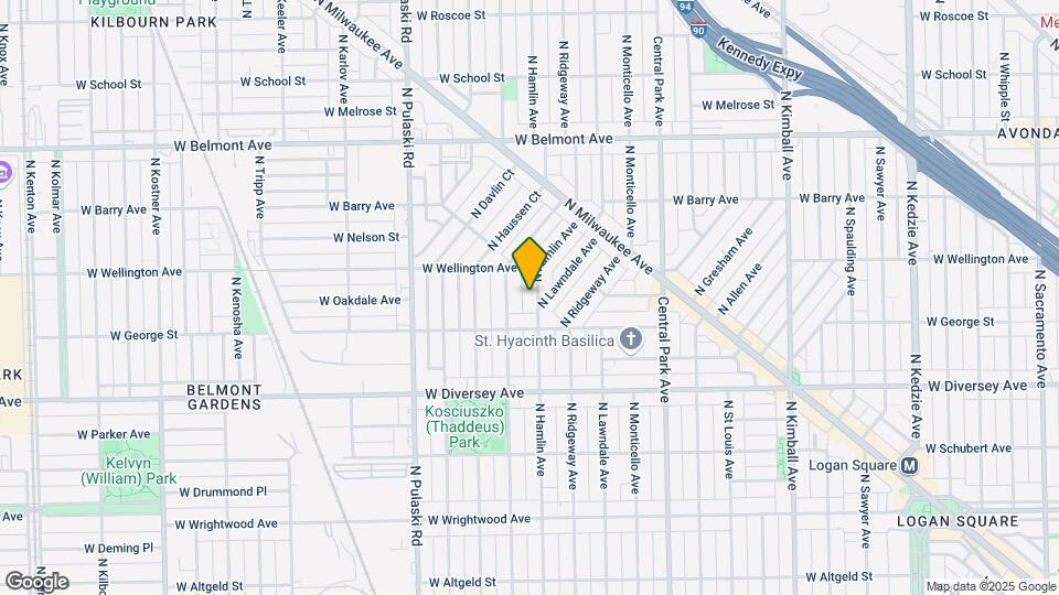 2928 N Hamlin Ave Mapa y Detalles de la Ubicación