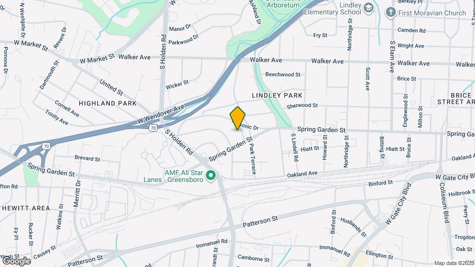 1006 Amesbury Rd Map and Location Details