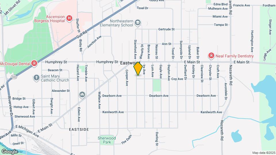 2413 Coy Ave Map and Location Details