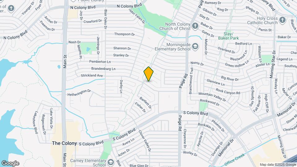 5209 Strickland Ave Map and Location Details