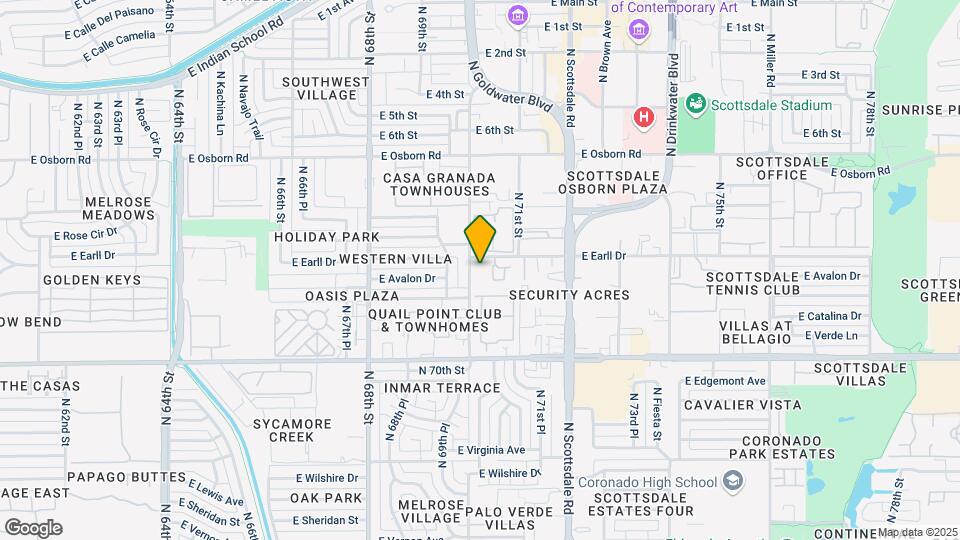 3107 N 70th St Map and Location Details