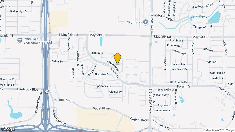 3332 Stoneway Dr Mapa y Detalles de la Ubicación