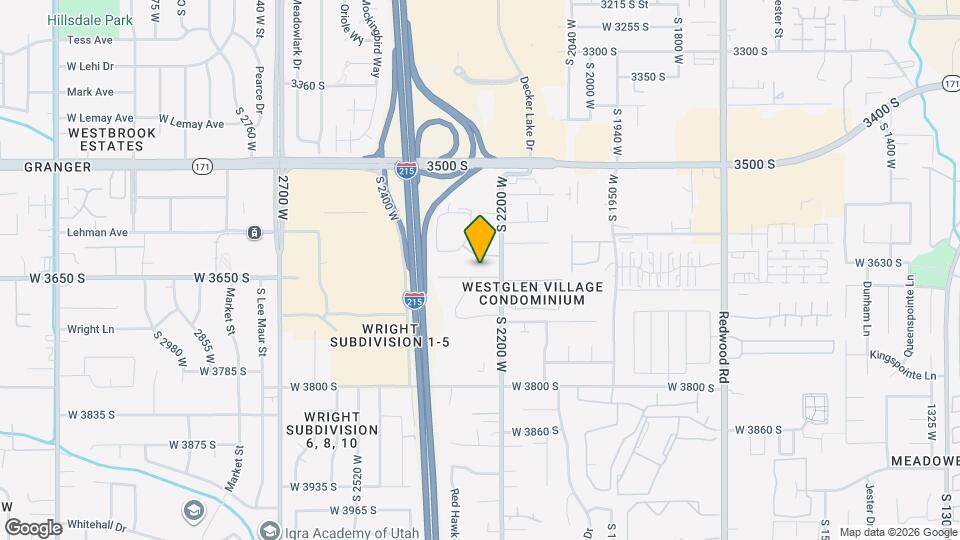 2248 W 3650 S, Unit Apt #1 Map and Location Details