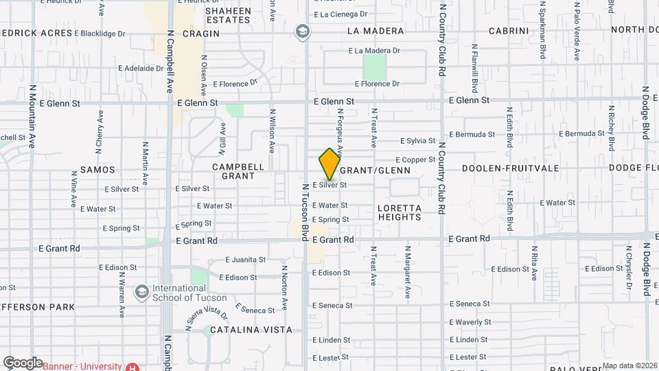 2556 E Silver St Map and Location Details