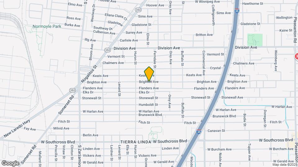 1222 Brighton Ave Map and Location Details