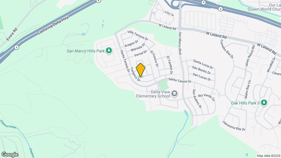 2581 Tampico Dr Map and Location Details