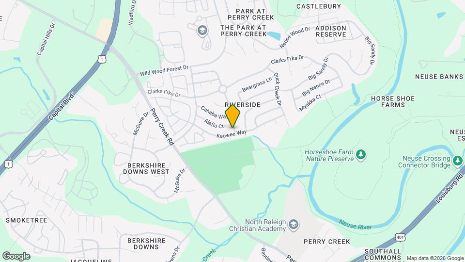 5541 Keowee Way Mapa y Detalles de la Ubicación