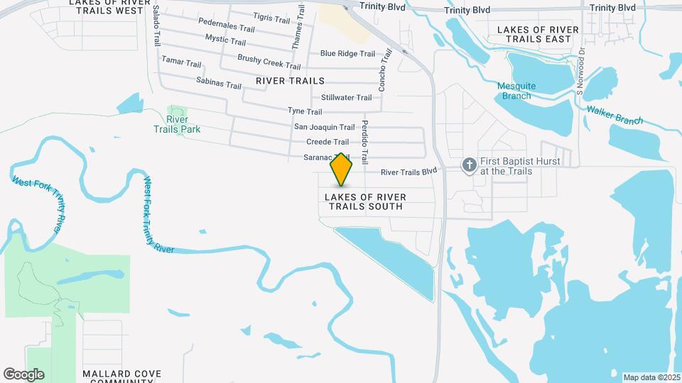 9012 Rushing River Dr Map and Location Details