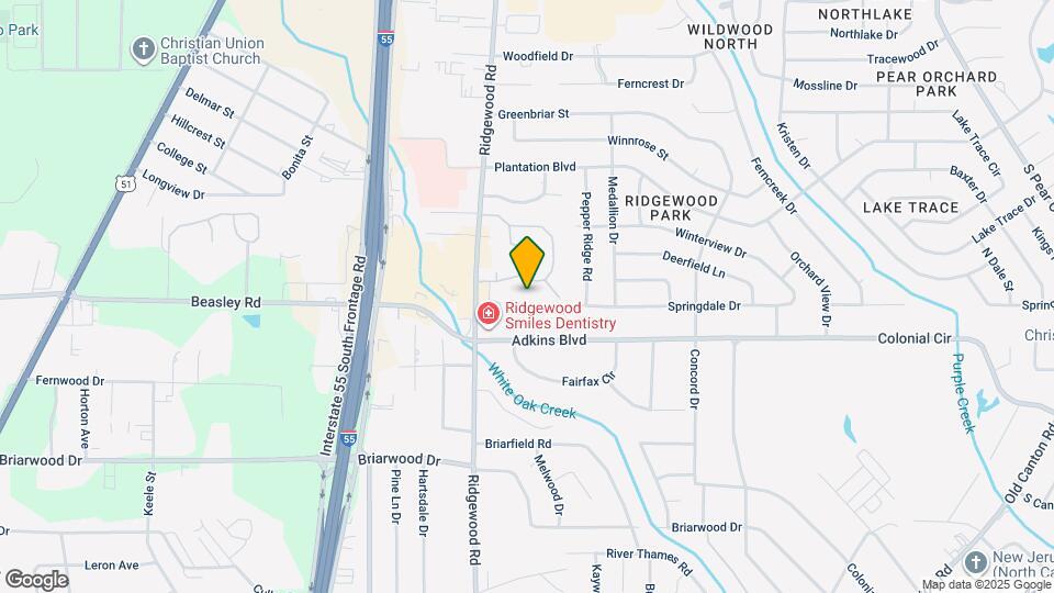 5840 Ridgewood Rd Map and Location Details