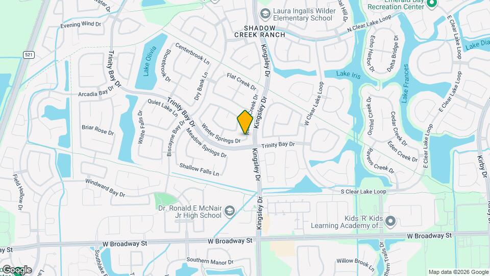 12801 Winter Springs Dr Map and Location Details