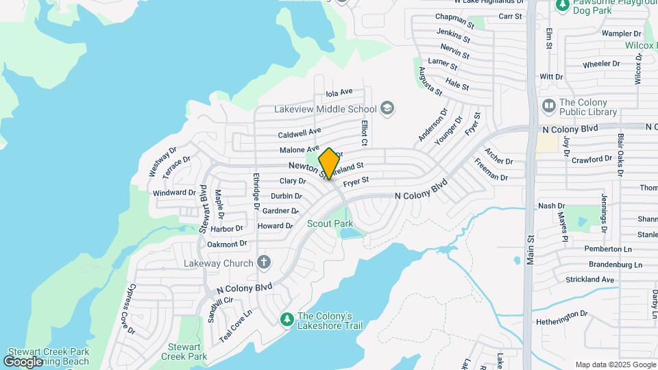 4193 Newton St Map and Location Details