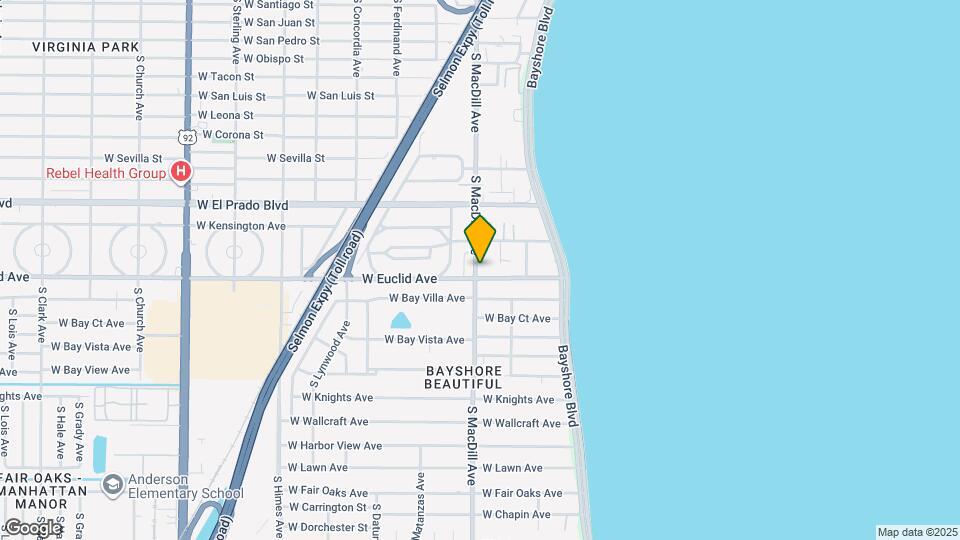 3017 W Euclid Ave Map and Location Details