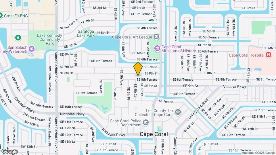 535 SE 8th Terrace Mapa y Detalles de la Ubicación