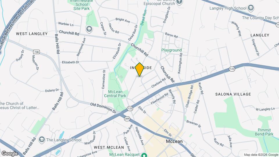 6872 Melrose Dr Map and Location Details