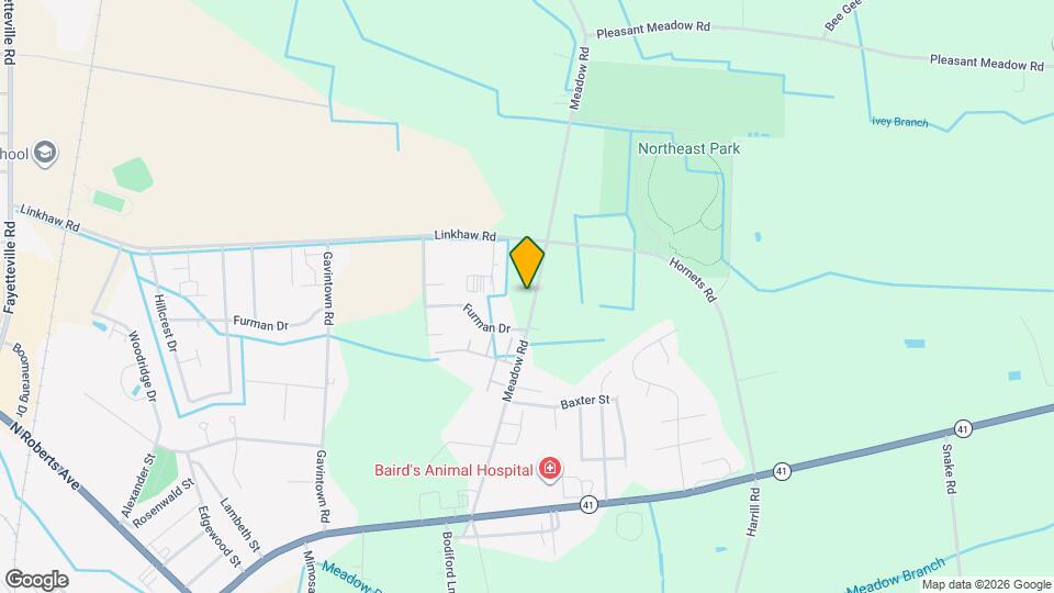 409 Meadow Rd Map and Location Details