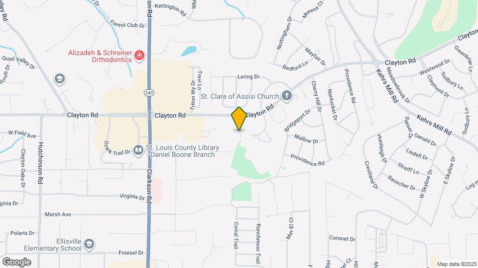 301 Clayton Xing Pl Map and Location Details