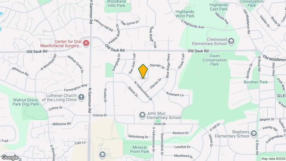 310 Yosemite Trail Map and Location Details